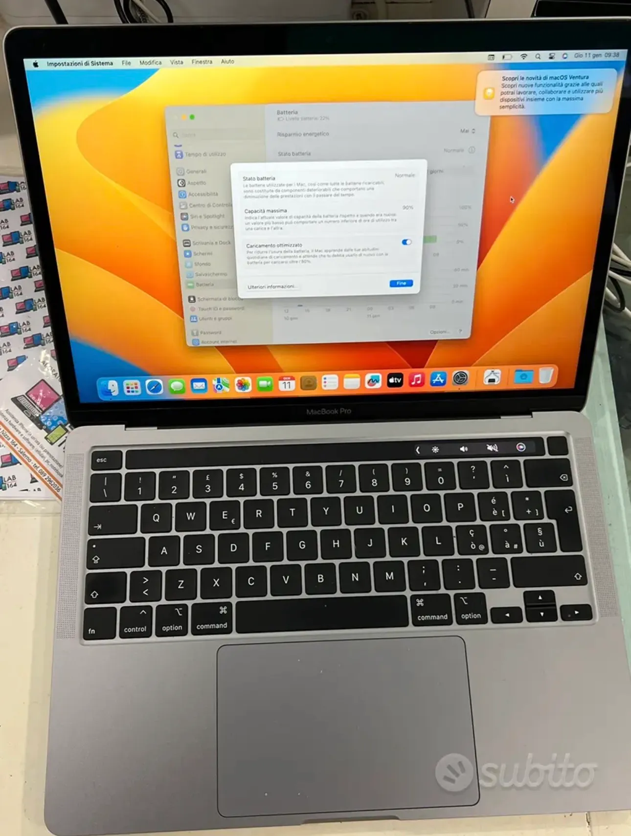 Apple MacBook Pro Retina 13,3" i5 2018 Pari al Nuovo